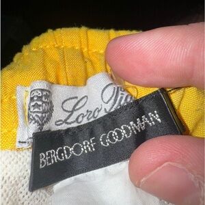 COPY - Loro Piana Straight-Leg Mid-Length Swim Trunks Yellow Rare Sz Men’s Medi…